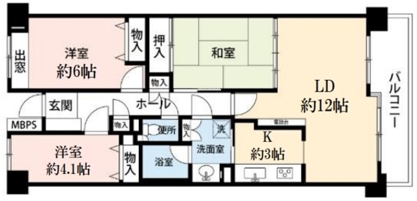 PLENDY市川大野の物件間取画像